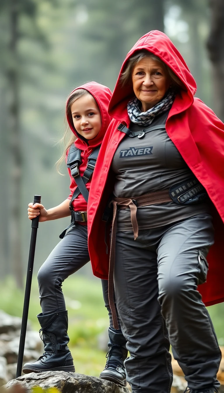 Modern Little Red Riding Hood