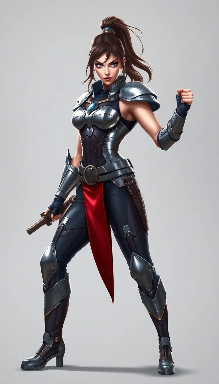 Modern Warrior Woman